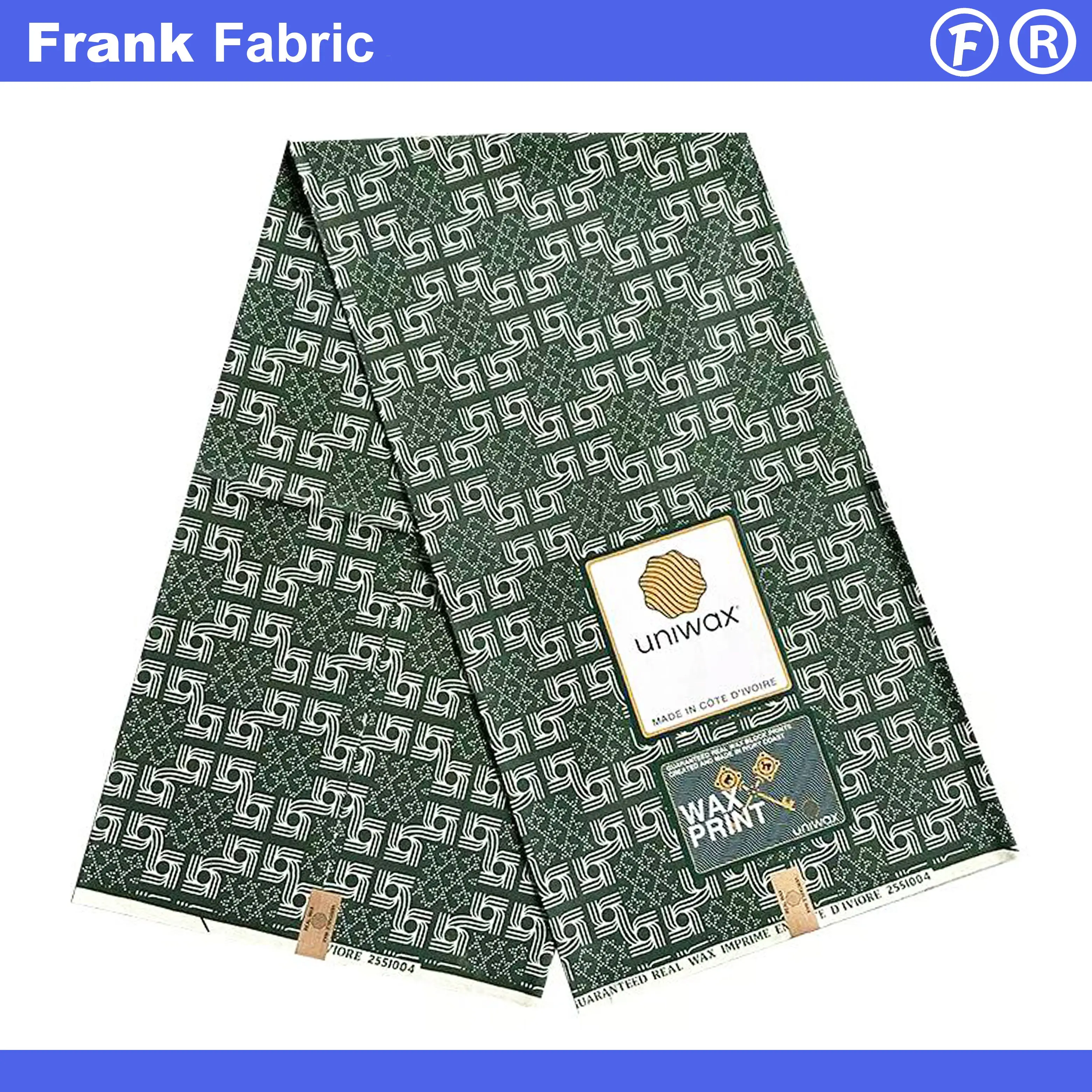 

6-ярдовая ткань Hollandias Ankara Batik для церковных мероприятий, оптовая продажа, настоящая мягкая супер африканская хлопковая ткань с восковым принтом FF2508.006