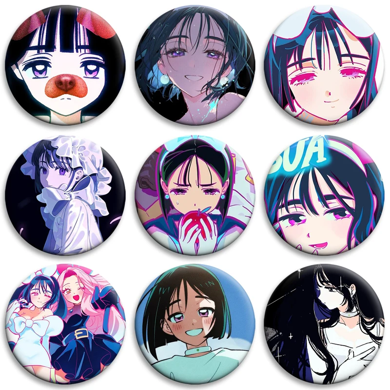 Anime Alien Stage Peripheral Creative Brooch Cartoon Enamel Pins Backpack Badge Suitable for Bag Hat and Denim Jacket Decoration