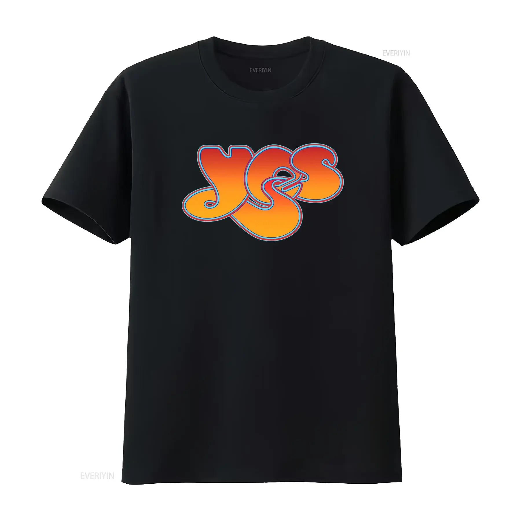 Yes British Progressive 70s Rock Band T Shirt Heavy Cotton S 3XL vintage Washed Casual graphic homme Slightly Soft