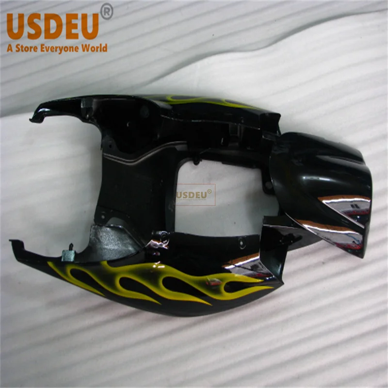 Carenado trasero de inyección para marco de motocicleta, plástico ABS para Suzuki GSXR600/750 K6 2006 2007 gsxr600 750 06 07, amarillo fuego