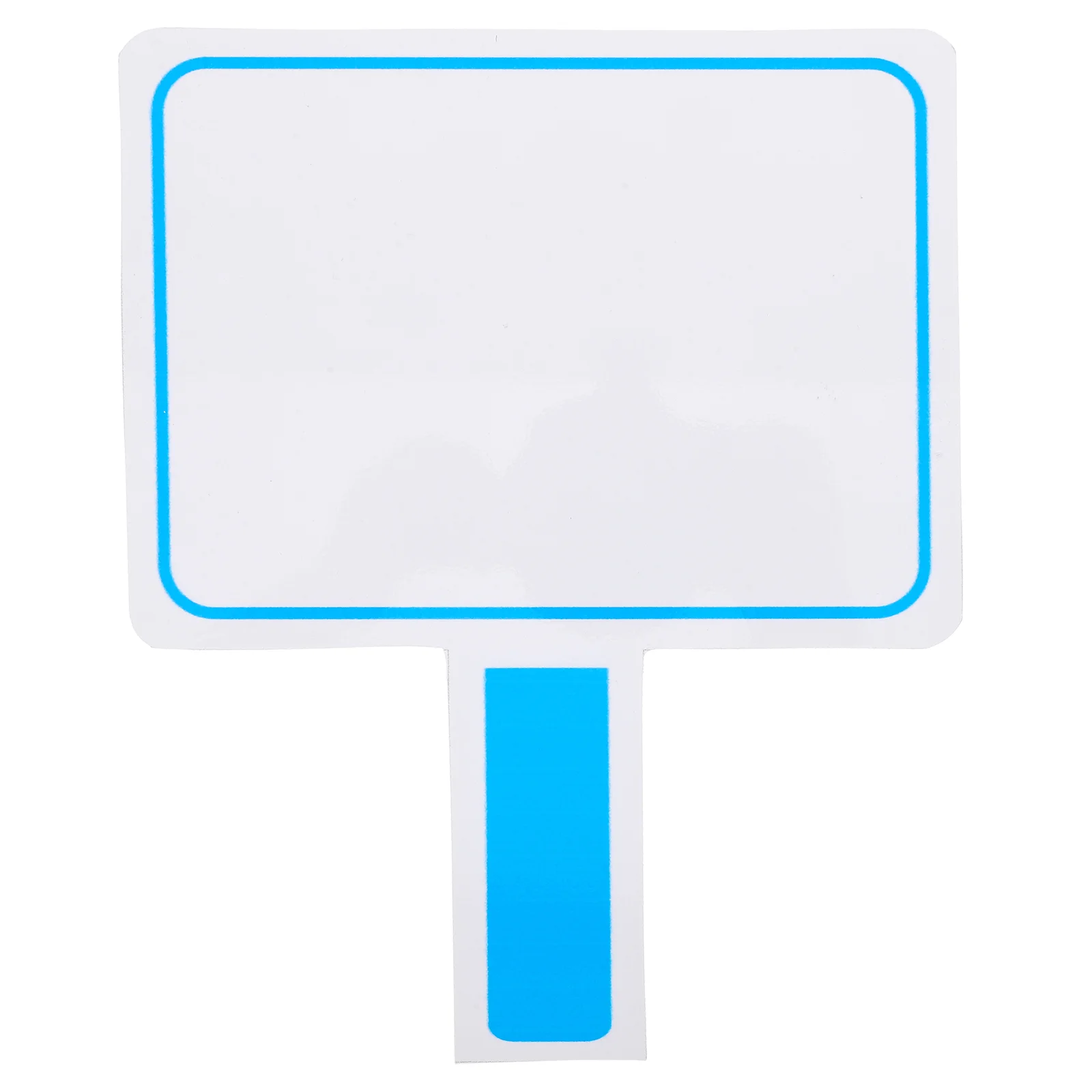 

Holding Whiteboard Dry Erase Paddle Reusable Answer Handheld Paddles for Classroom Boards Voting Small