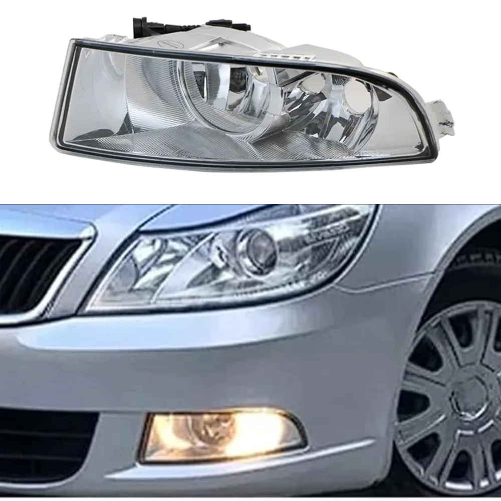 

For Skoda Octavia II (Facelift) 2009-2013 Front Bumper Lower Fog Light Housing Without Bulb 1Z0941702C 1Z0941701C 1Z0941699C