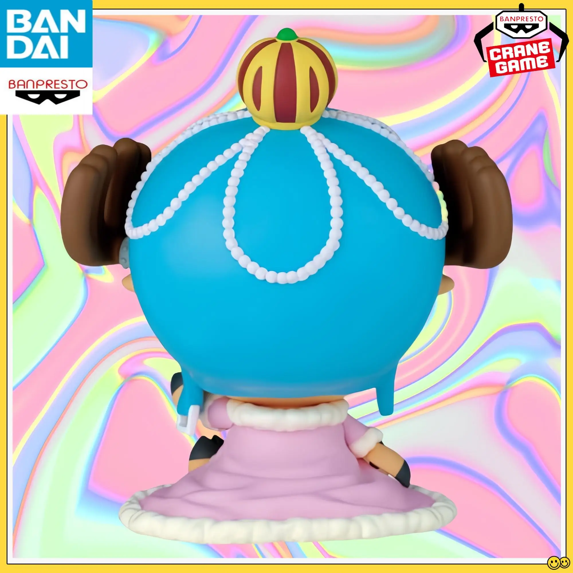 Bandai Banpresto One Piece Sofvimates Chopper 13cm Siedząca Figurka Kolekcjonerska Anime - Śliczny Styl Wybierz Prezent Zestaw Garazowy