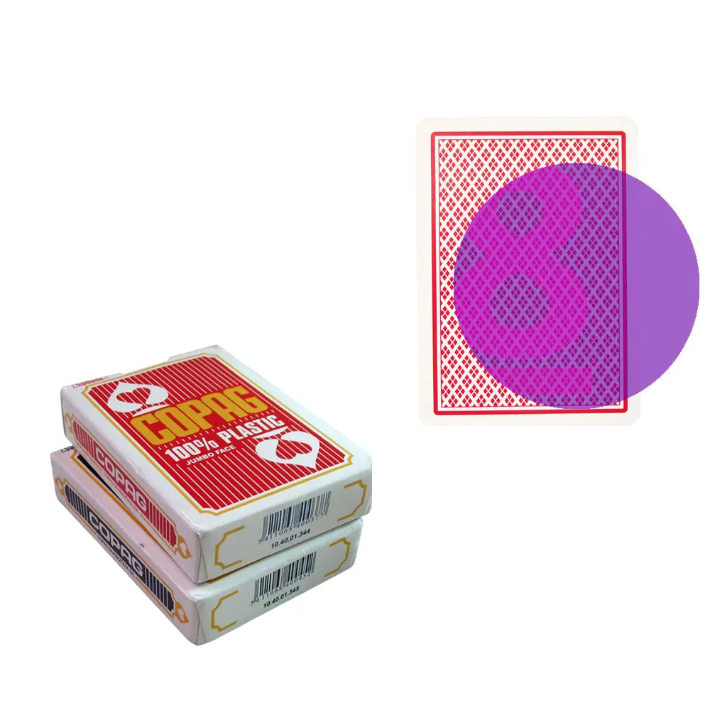 Marked Card For Infrared Contact Lenses Anti Cheating Poker Plastic Waterproof Playing Cards Game