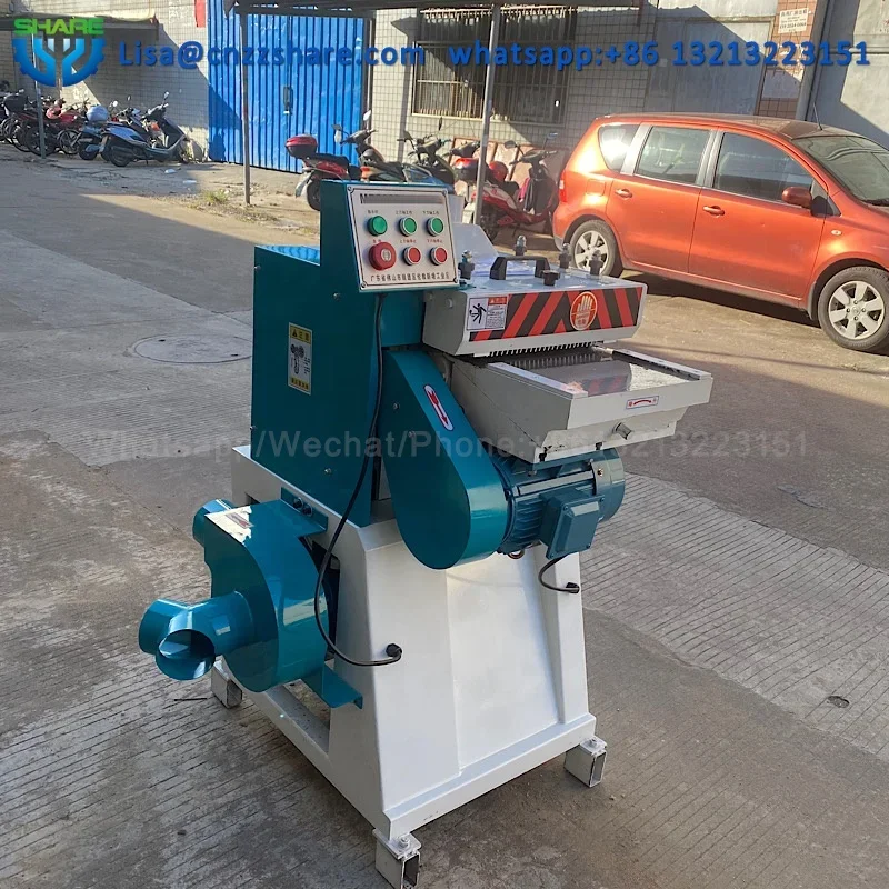 Mini double sided heavy duty portable wood planer machine