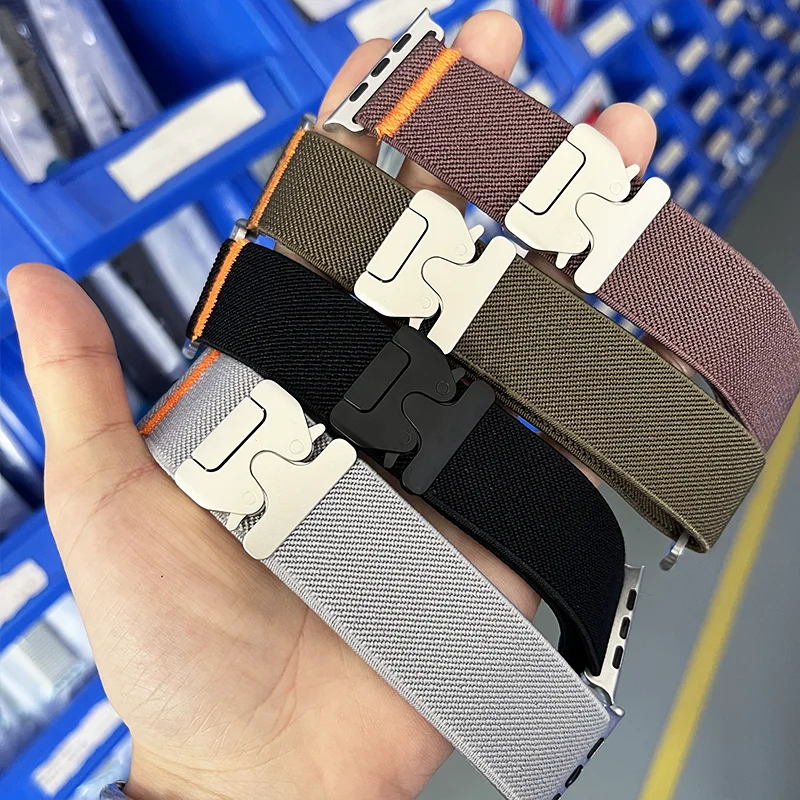 Parachute Straps For Apple Watch ultra 3-2 49mm Band 45mm 42 46mm 44mm 40mm 41mm correa Bracelet IWatch Series 11 10 9 8 7 6 SE
