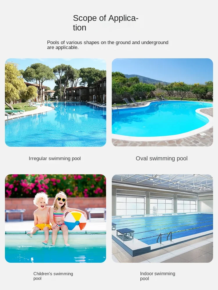 Swimming pool suction machine, fully automatic pool bottom cleaning robot, intelligent underwater vacuum cleaning equipment