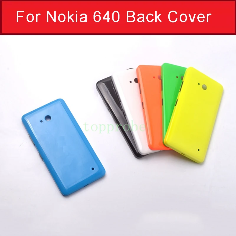 Genuine back battery door cover for Nokia 640 rear housing case for Microsoft lumia 640 rear cover case