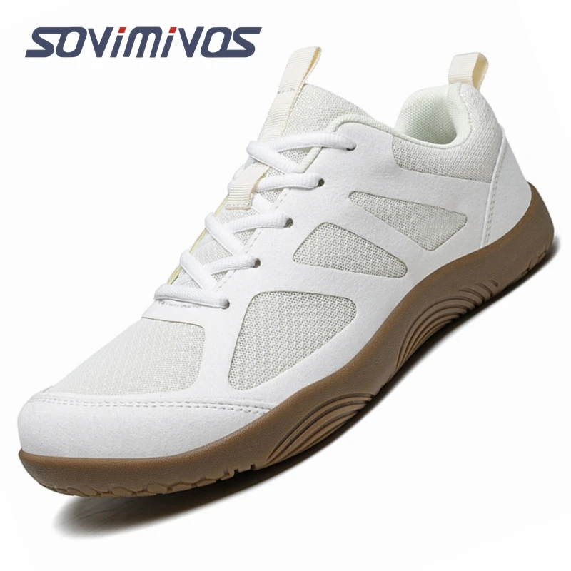 Barefoot Shoes Men Casual Sneakers Man Wide Toe Box Zero Drop Minimalist Trail Running Shoe Fashion Walking Hiking Shoes Unisex