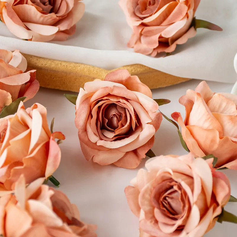 Künstliche Blumen Hochzeit Garten Seidenrose Heimdekoration Vase Tisch Outdoor-Deko Accessoires Party Festival Kranz Kopfschmuck Handgelenk – Detail 13