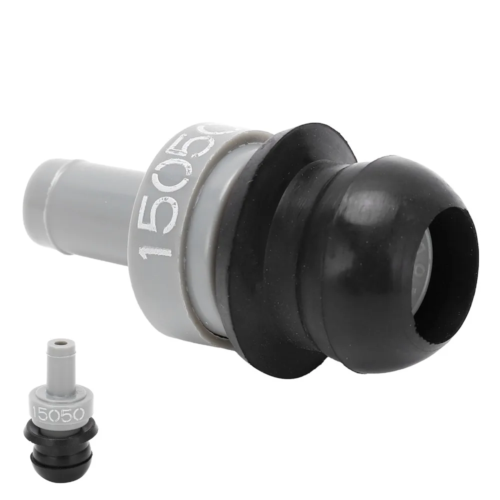 OEM 12204-15050 PCV Valve One Way Grommet Included Exhaust Valve Positive Crankcase Ventilation for 1993-2002 Toyota Corolla