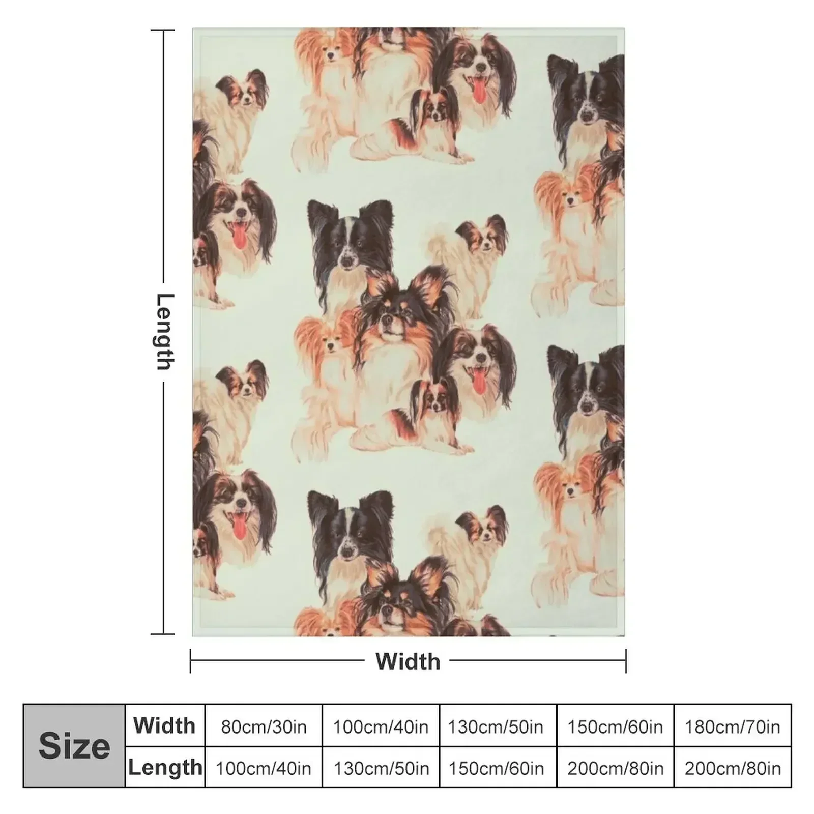 Papillon Montage Throw Blanket Comforter Bed bed plaid For Baby Soft Plush Plaid Thin Blankets