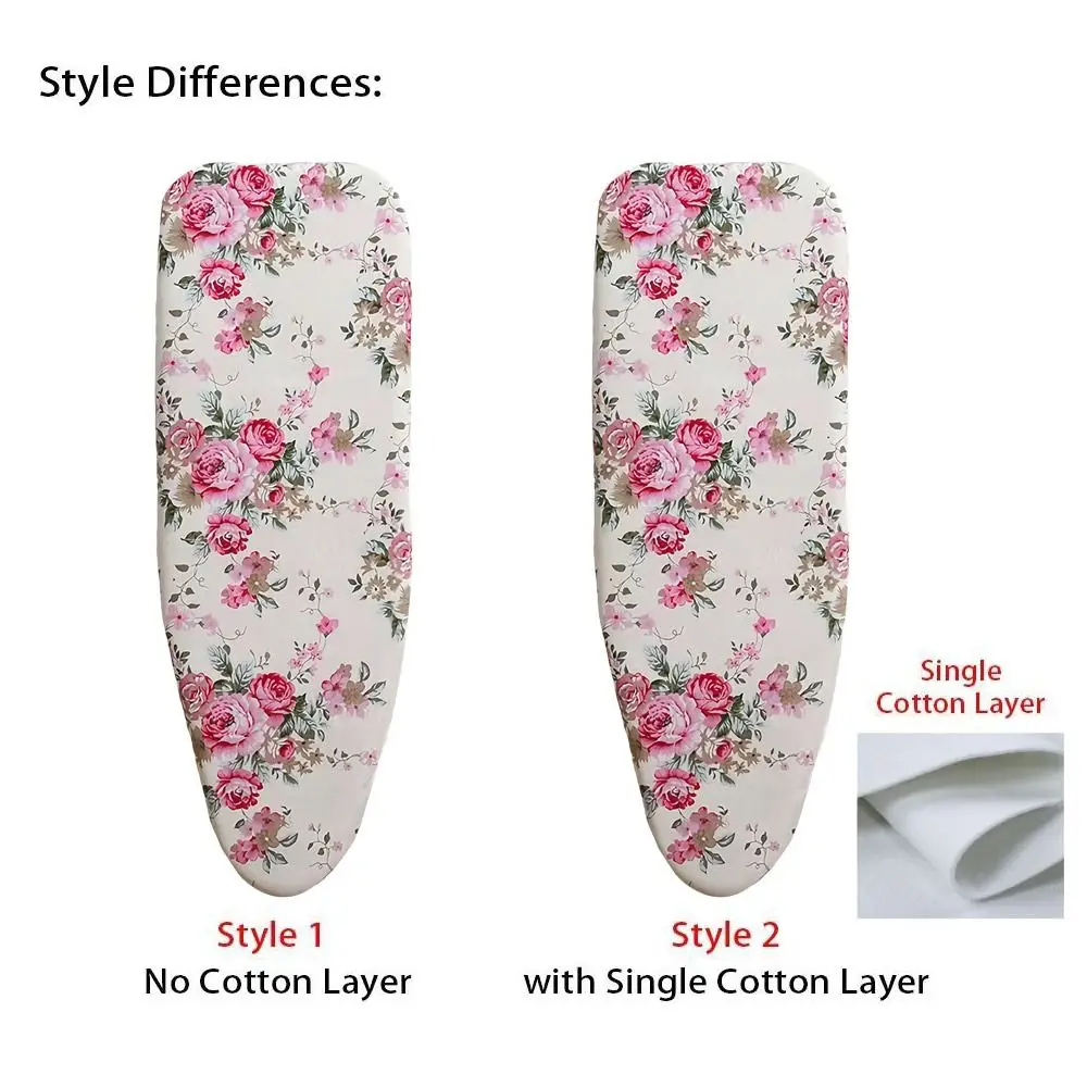 Durable Ironing Board Cloth New Heavy Heat Resistant Thickened Ironing Board Cover Pad Universal Laundry Supplies Printed Padded