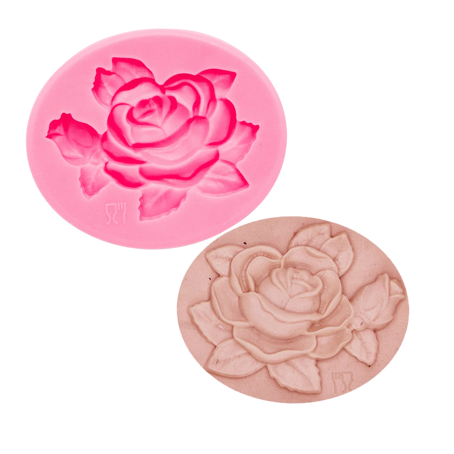 Daisy Flower Bunch 6 Petal Flower Silicone Mold for Baking Chocolate Fondant Polymer Clay Epoxy Resin Plaster Supplies