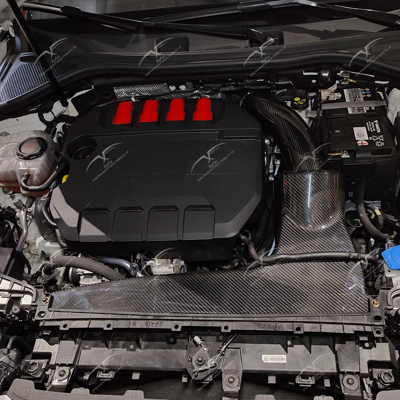 Geeignet für A3 S3 1.8 2.0T Neue Automobilteile Kohlefaser-Kaltansaugsystem-Kit Kaltansaugfiltrationssystem