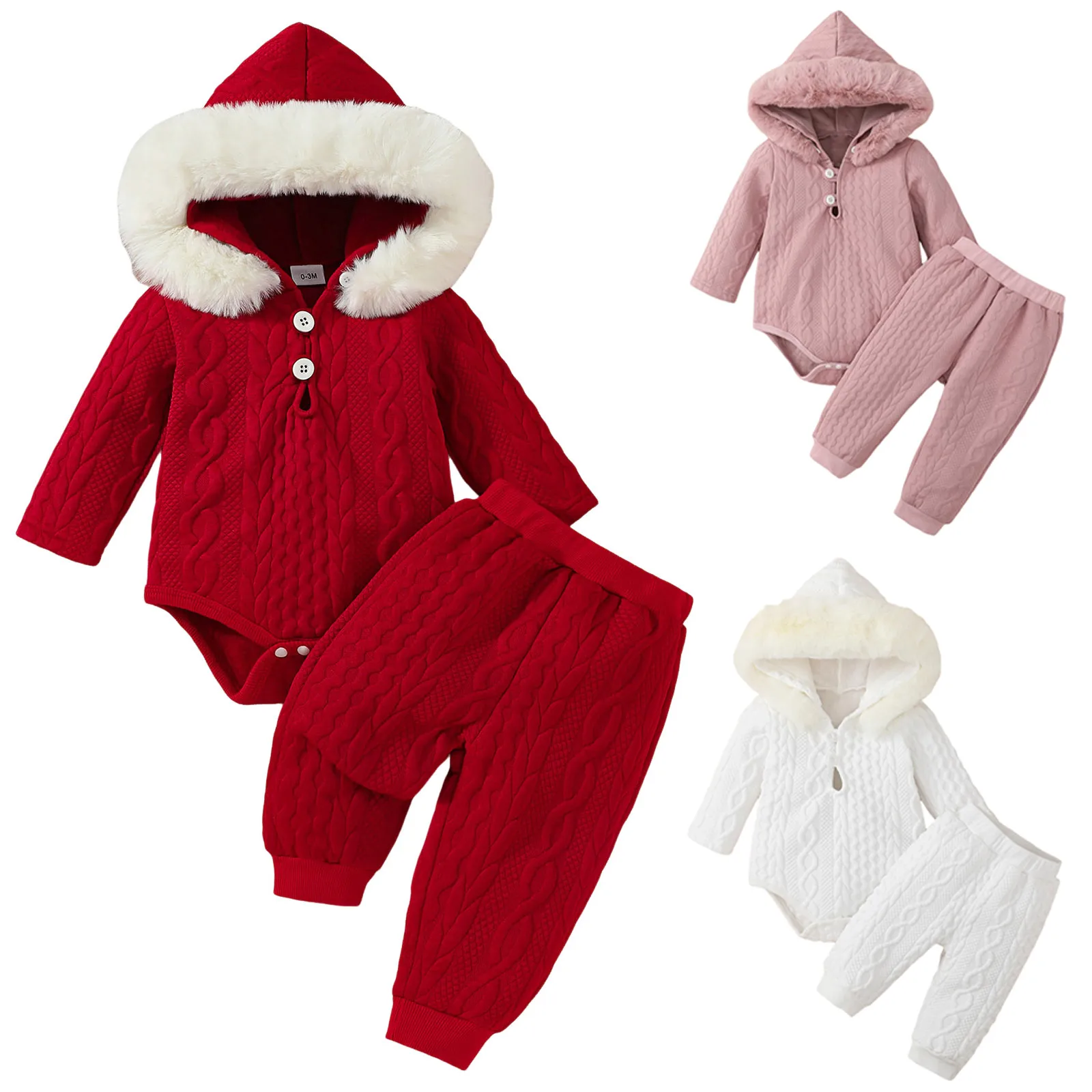 

8 Girl Outfits Newborn Baby Girl Winter Clothes Custom Infant Baby Girl Bodysuit Outfit Gifts Baby Girl Pant Pack