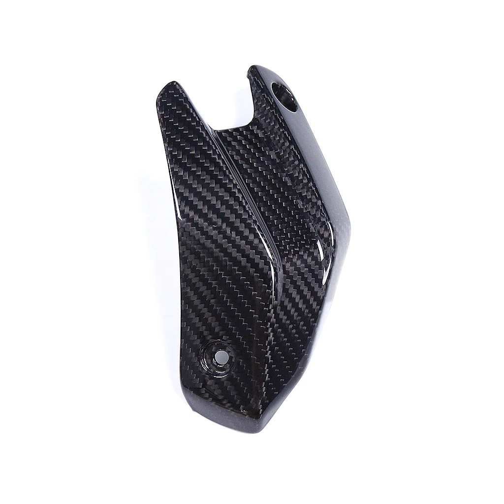 Motorcycle Heat Shield Guard Fairing For BMW F900XR 2020-2024 100% Pure 3K Carbon Fiber Exhaust Pipe Cover Protector Accessories