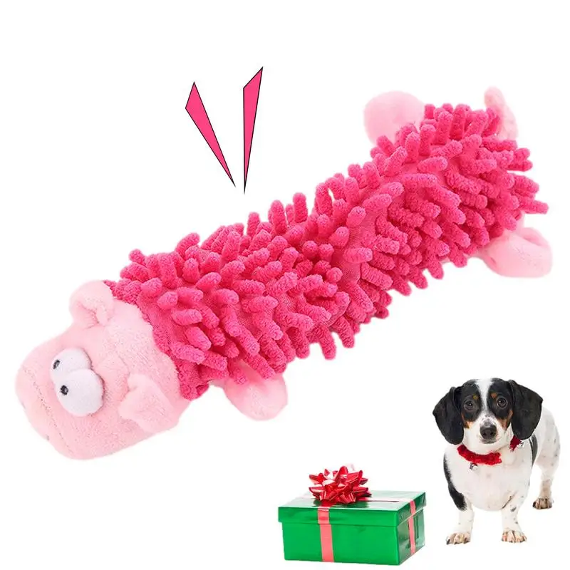 Puppy Teething Toys Squeaky Dog Plushies For Chewing Dogs Entertainment Supplies Easy To Clean Plush Toys For Pet Shelter Home