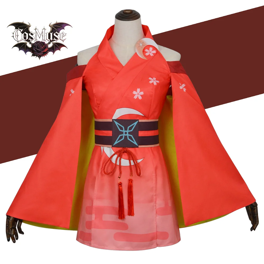 

Cosmic Princess Kaguya Sakayori Cosplay - Dress Full Set Kimono Stage Halloween Party