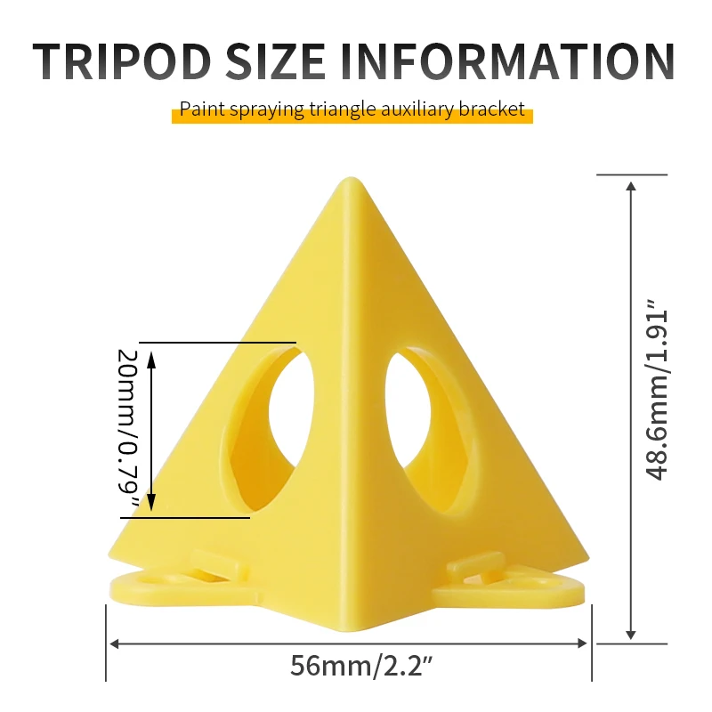 8-16pcsTriangle Paint Pads Feet Pyramid Stands Set Paint Stands Tool Woodworking Carpenter Paint Feet Woodworking Accessories