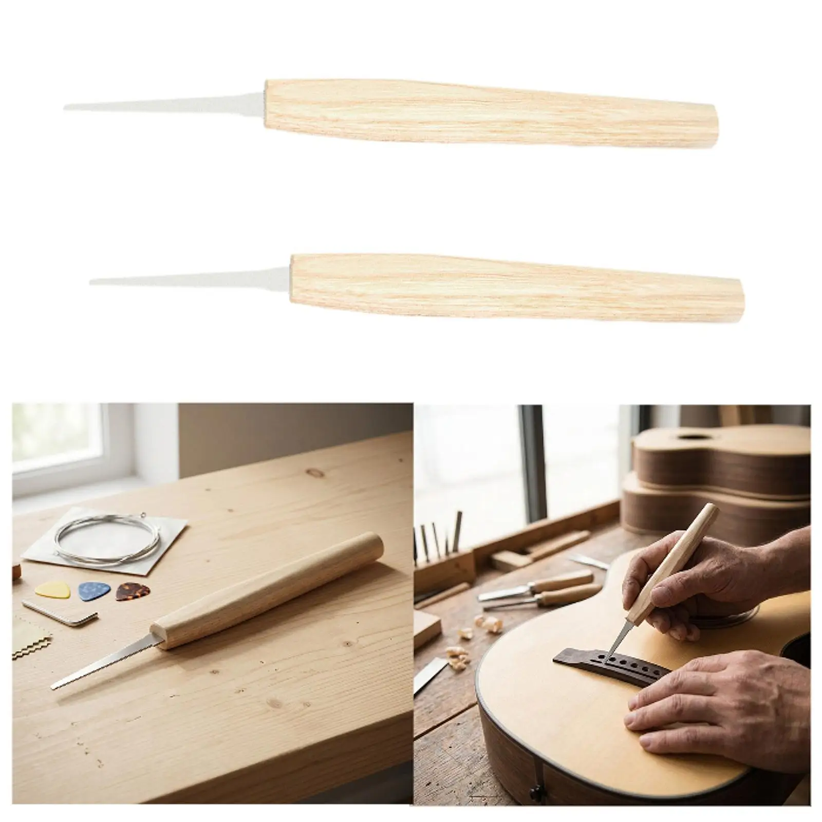 Professional Guitar Bridge Pin Slotting Tool High Precision Luthier String Guide Acoustic Guitar Repair for Guitar Maintenance