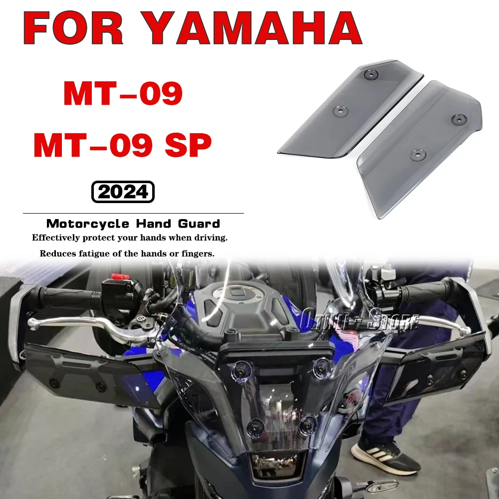 Protector de manos para motocicleta, accesorio a prueba de viento para Yamaha MT-09 SP MT-09, 2024