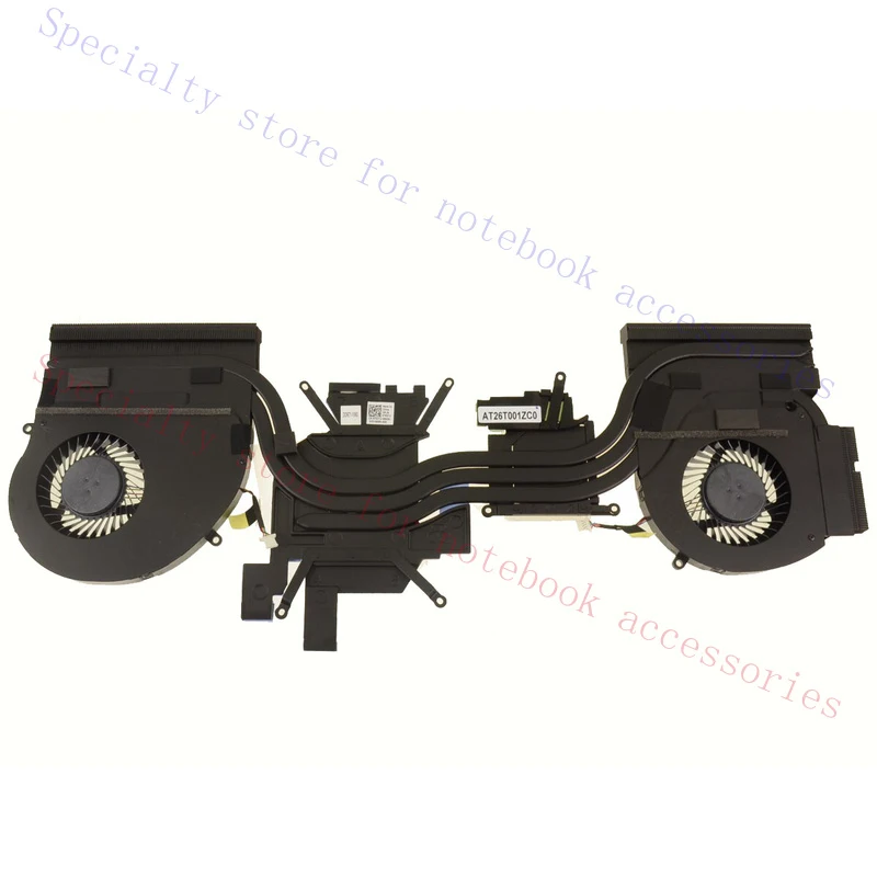 A+  0TK0T2 FOR DELL Alienware 17 R5 GTX1060 CPU/GPU Graphics Cooling Heatsink Fan