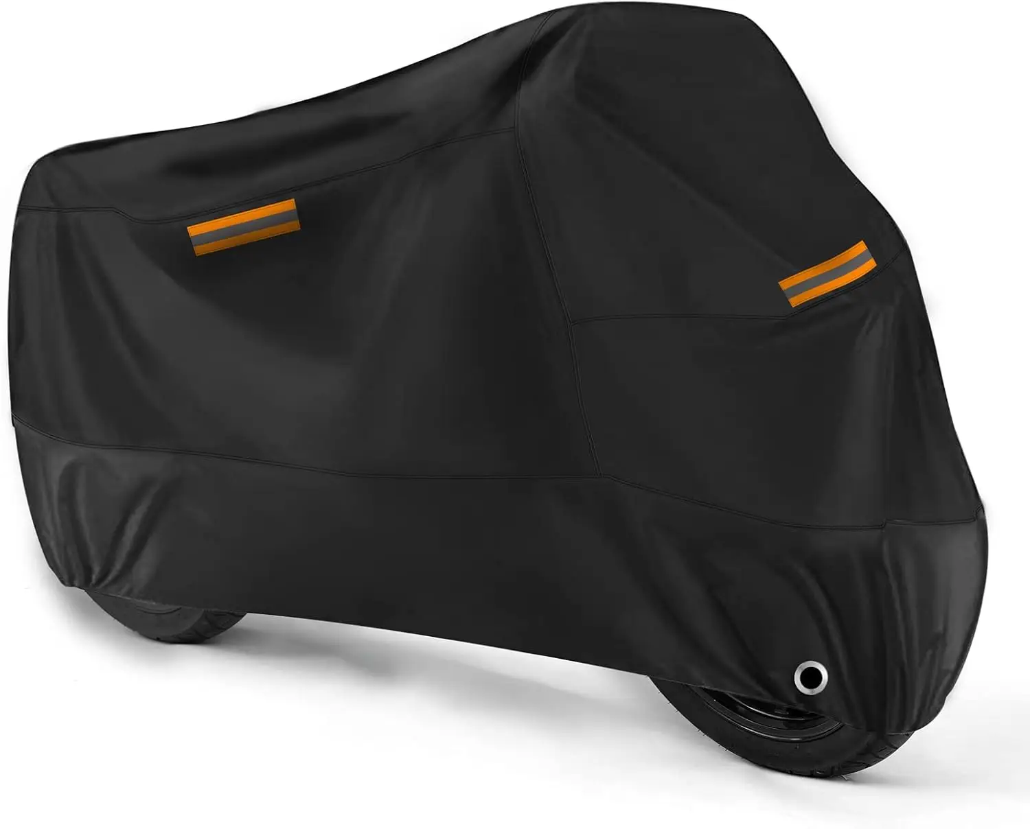 

Waterproof Motorcycle Cover with Reflective Strips and Lockholes for All-Weather Protection, Extra Large Size