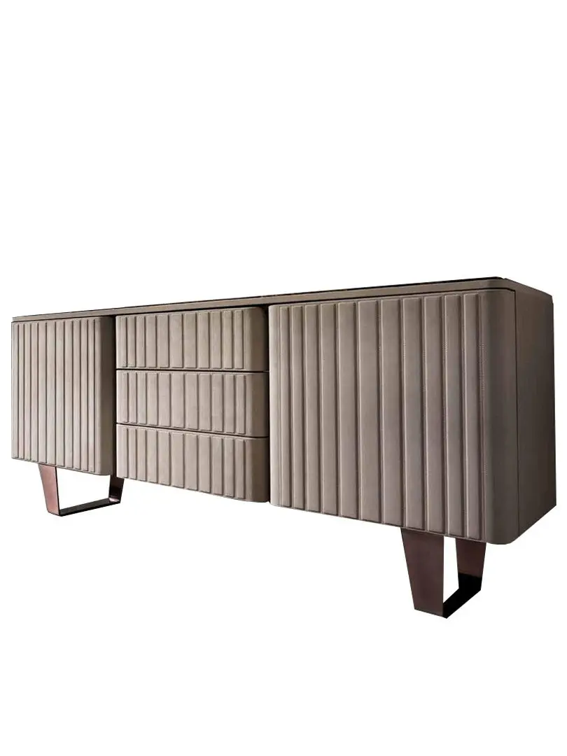 AA Light luxury entrance cabinet 1.8 meters corridor marble dining side modern simple locker customization