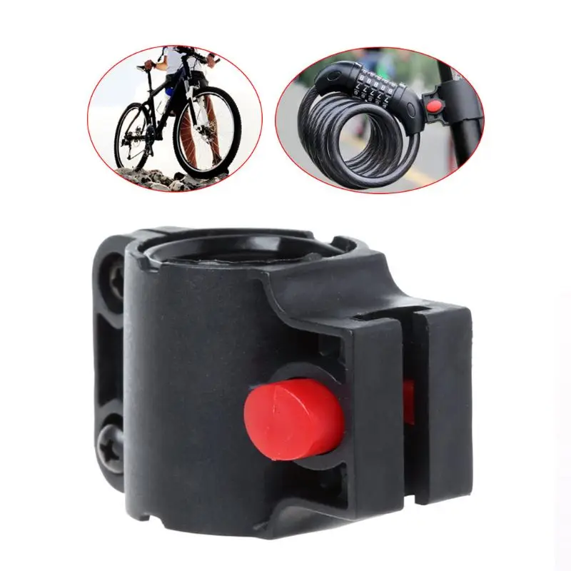 

Bicycle Lock Holder Support Wire Cable Lock Bike Frame U Lock Fixed C