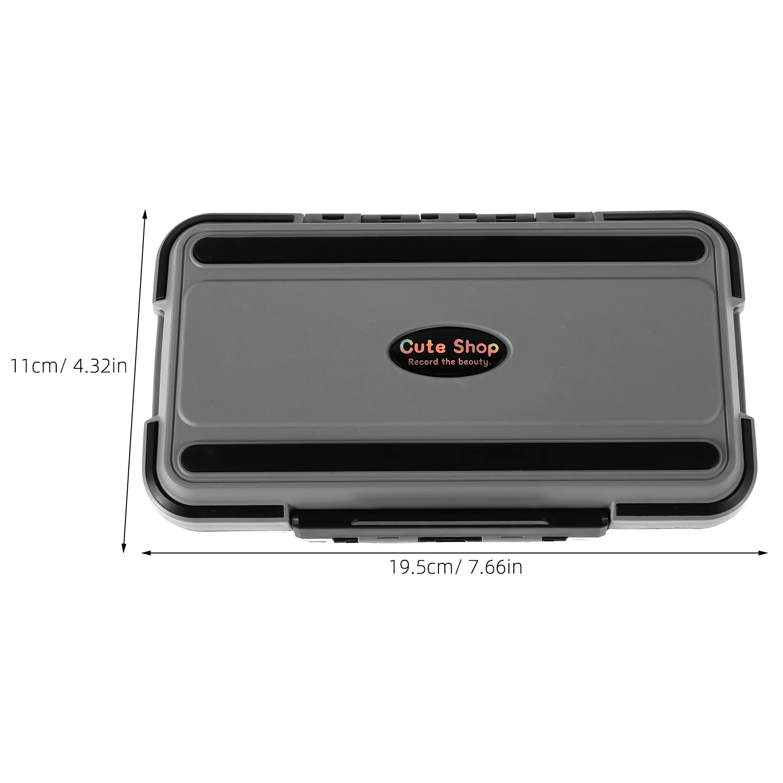 Large Capacity Jewelry Storage Box Durable Plastic Adjustable Dividers Travel Necklace Earring Organizer Case Jewellery Box