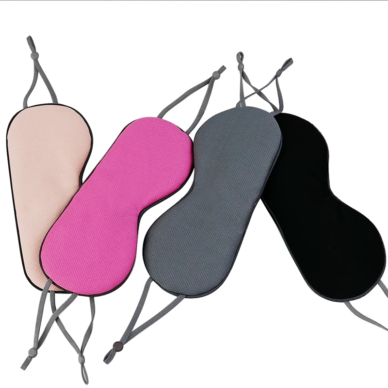 Sleep Eyes Shade Traveling Nap Eyepatch Relieve Fatigue Eye Cover Double Sided Sleeping Eye Mask Light Soft Blindfold