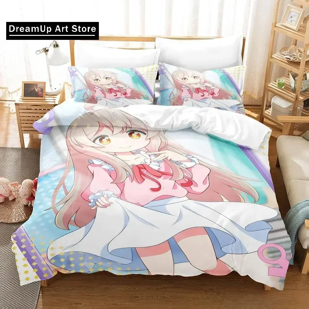 New Onimai I'm Now Your Sister! Bedding Set Single Twin Full Queen King Size Bed Set Adult Kid Bedroom Duvet cover Sets 3D Anime