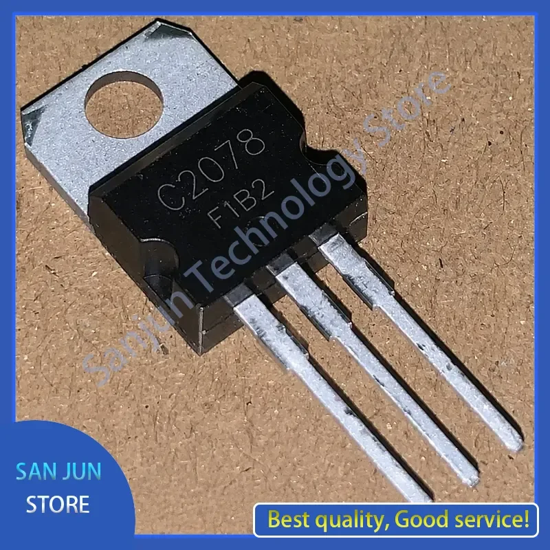 

5pcs 2SC2078 C2078 Power Triode TO-220 Upper Divider Triode, New