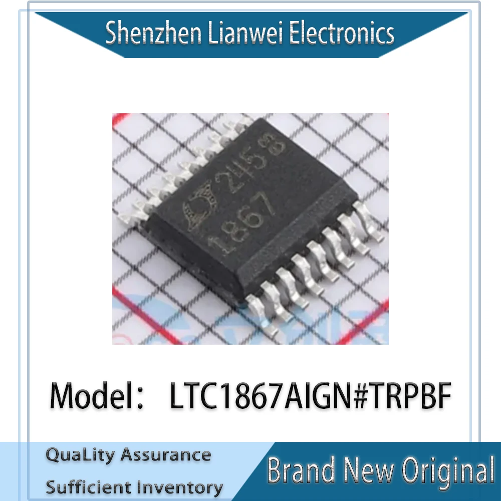

100% New Original LTC1867 LTC1867AIGN#TRPBF LTC1867AIGN 1867 IC Chipset SSOP-16