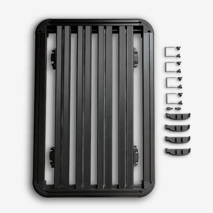 

Universal Black Aluminum SUV Car Roof Rack Car Roof Basket 4x4 Accessories