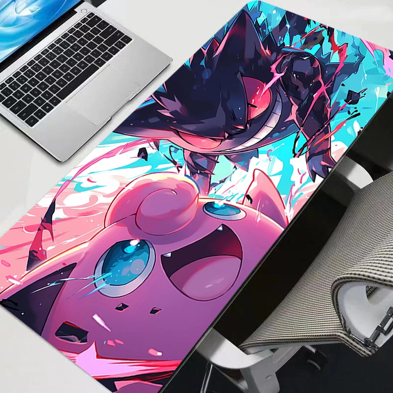 Mouse Pad Anime Gamer Computer HD High-Quality Mousepad Gaming P-Pokemon Gengar Accessories Tablet Varmilo Keyboard Pad Mausepad