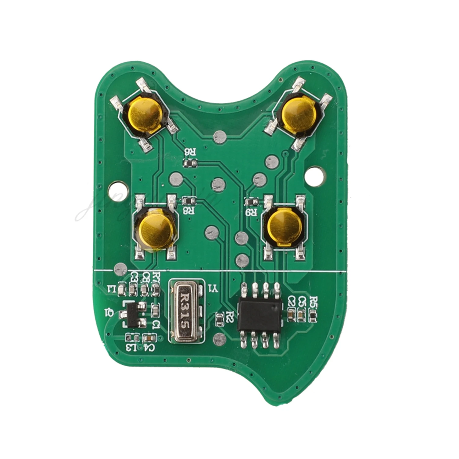 Jingyuqin Remote Car No Key Only PCB OUCD6000022 315/433MHZ For Ford Focus C-Max Edge Escape Lincoln Mazda Mercury Circuit Board