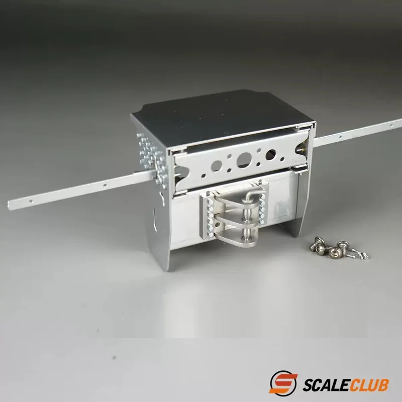 RC 1/14 Metall-Schwerlast-Anhängerbalken für Tamiya Hydraulikbagger, Lader, Muldenkipper für SCANIA, MAN, VOLVO, Anhänger, Kipper, DIY-Teile – Detail 1