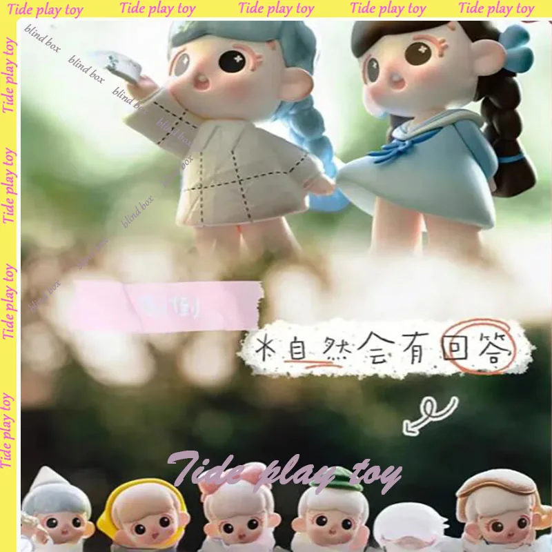 Original DAODAO Blind Box The Answer Come Naturally Series Mystery Box Figure cute Cartoon doll Birthday Custom Toys girl Gifts