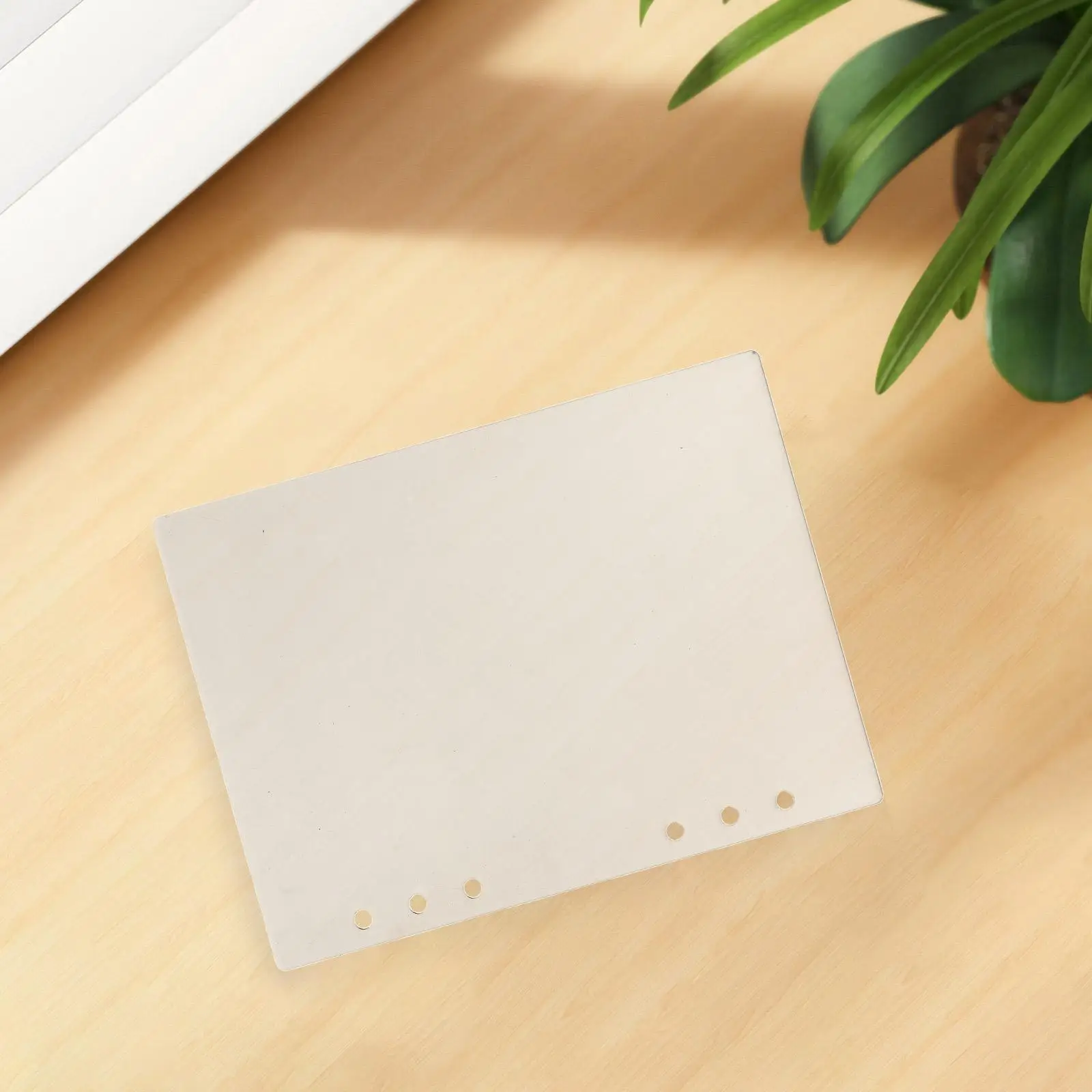 Binder Cover Notebook Akrilik Notebook Jurnal Notepad Kandang Sampul Sederhana untuk Paperbacks Shell