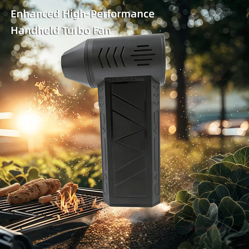 

130000RPM Mini Air Blower Handheld Electric Turbo Jet Fan Industrial Dust Cleaner Brushless Motor Violent Blower