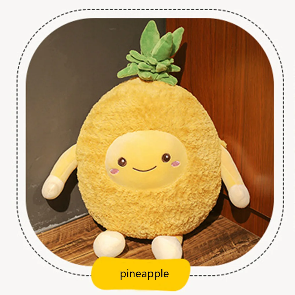 Peluche ripiene Cuscino Giocattoli Anguria Ananas Frutta del fumetto Bambola Bambini Regalo di compleanno Decorazione Giocattolo per dormire per bambini