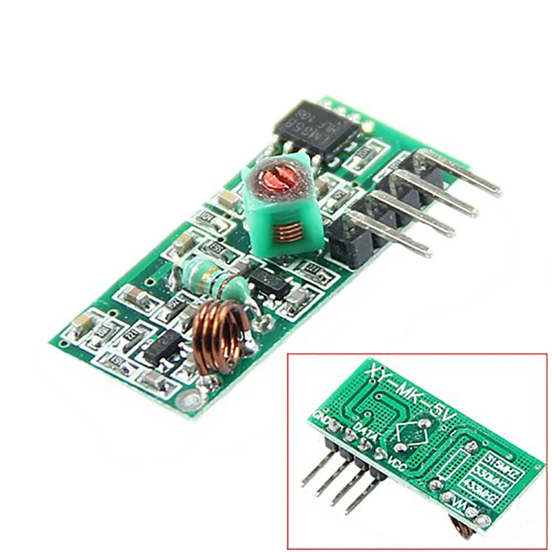 433Mhz RF Zender Ontvanger Modules Super Regeneratieve Draadloze Chip Voor Arduino/ARM/MCU WL 433Mhz zender Ontvanger Board