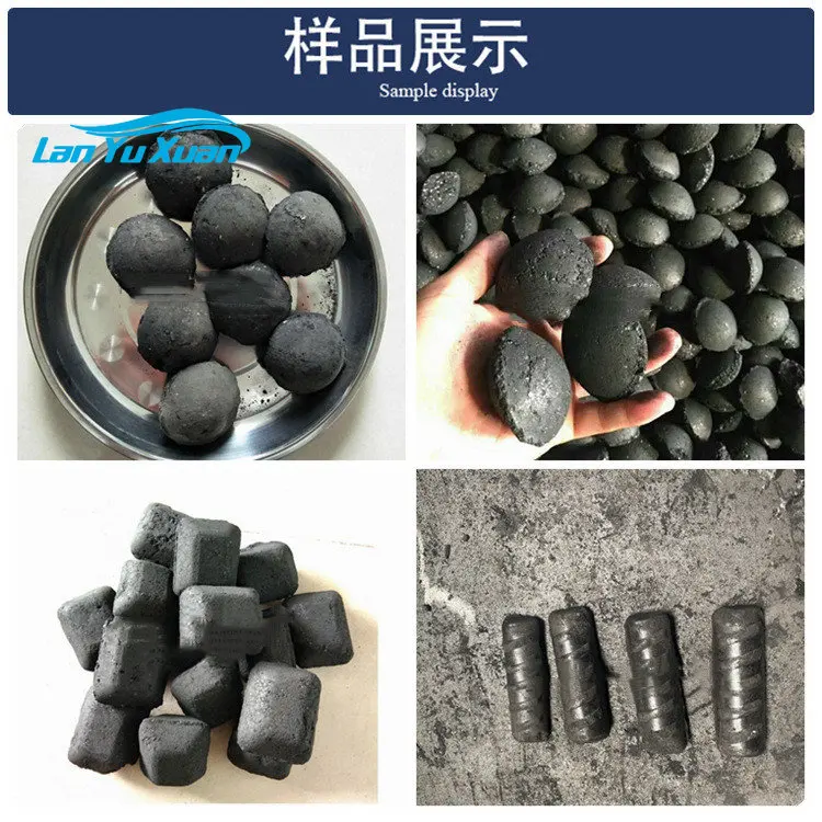 Easy operating briquetting machine brickette machine Sawdust Compress Coal Egg Charcoal Briquette Making Machine Price