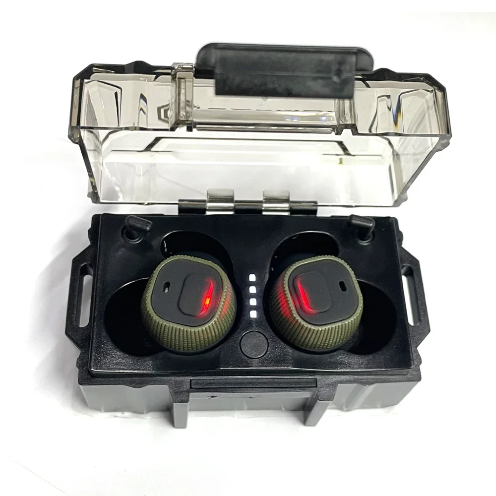 EARMOR M20 Bouchons d'oreilles électroniques tactiques à réduction du bruit pour le tir en plein air Protecteur auditif électronique NRR22db Livraison originale