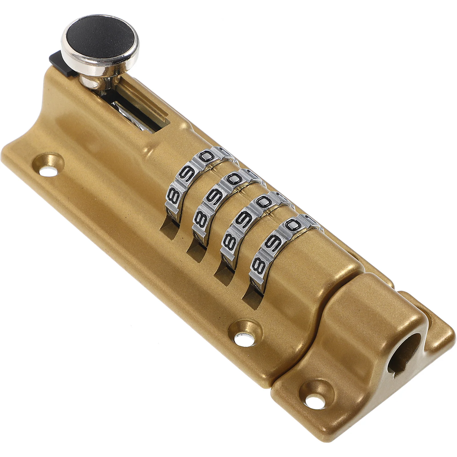 

Combination Door Latch Lock Password Security Sliding Bolt Gate Lock Sturdy Metal Latch for Barn Shed Gate Hardware