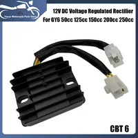 Rectificador regulado por voltaje de 12V CC para GY6, 50cc, 125cc, 150cc, 200cc, 250cc, Motocross, Scooter, ATV, Quad, Go-Kart, piezas de repuesto