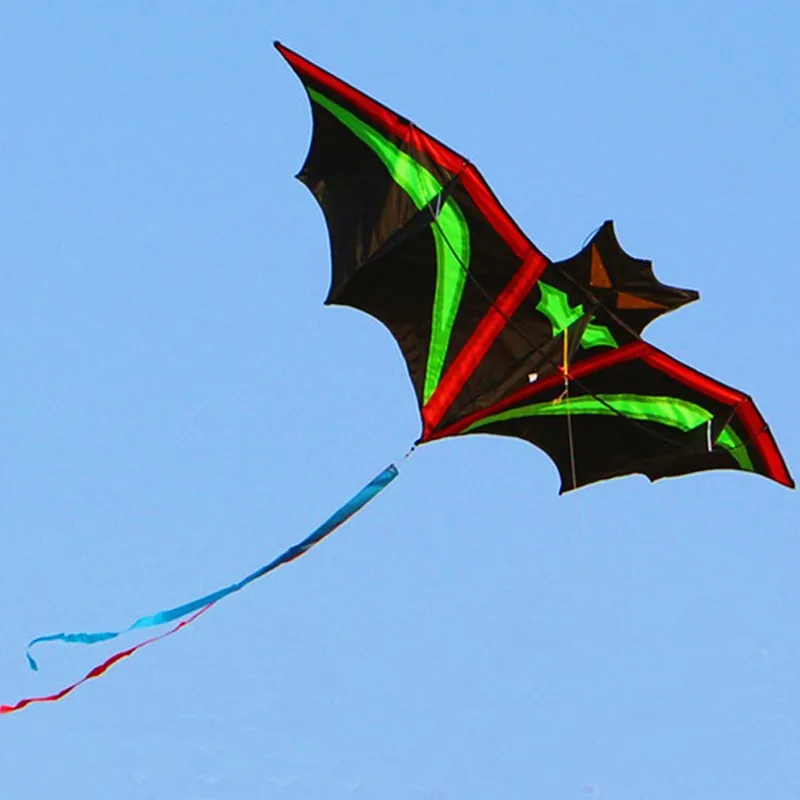 Bat Kite Flying Toys for Kids, Jogos ao ar livre profissionais, pesca, carretel divertido, frete grátis, Bat Kite