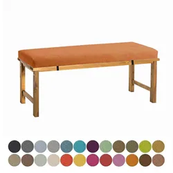 Custom Bench Cushion with Locks And Buckles Long Mattress Sofa Chair Seat Pad Decor Garden Shoe Box Bay Window Pad Swings Pillow